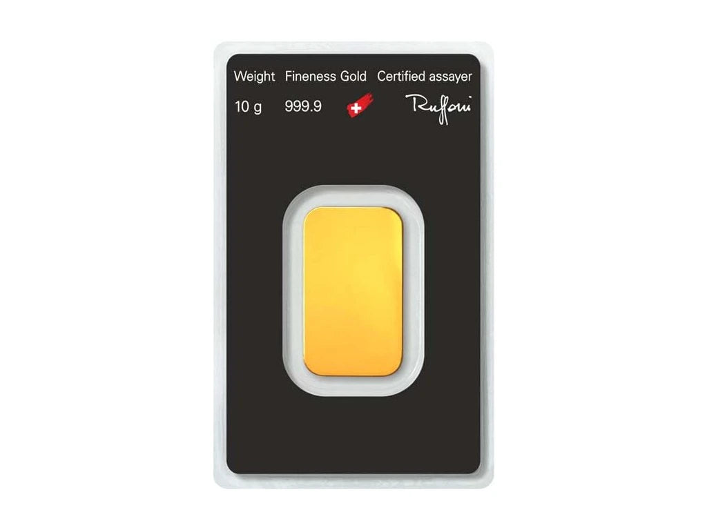 Zlatá tehlička 10g Argor-Heraeus