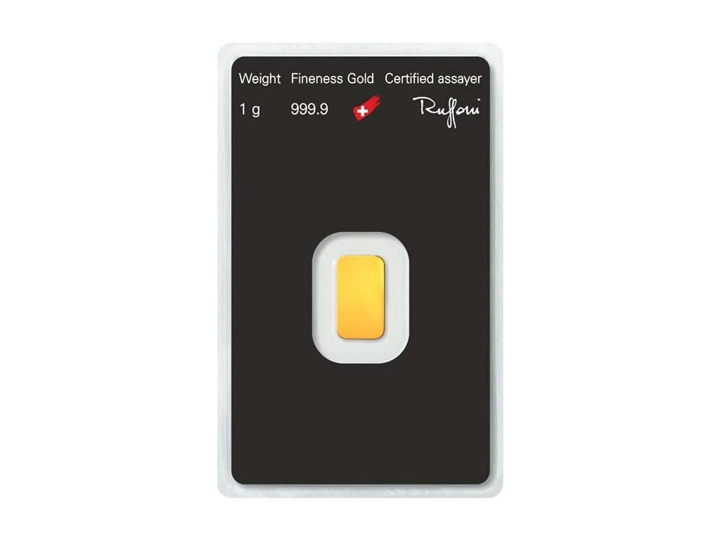 Zlatá tehlička 1g Argor-Heraeus