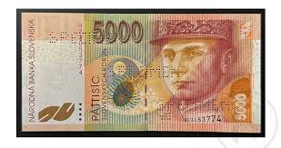 5000sk bankovka číslo 5